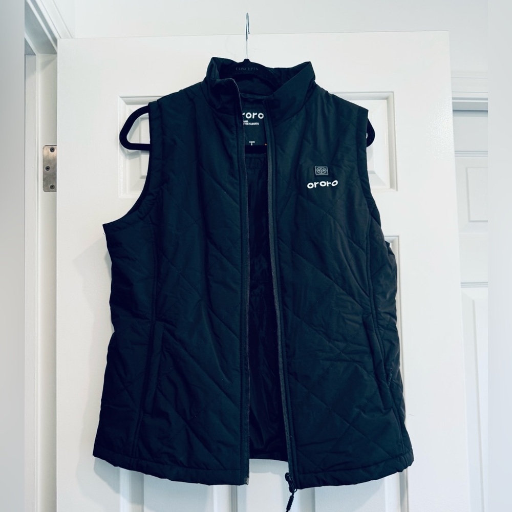 ororo Women’s heated vest. Never worn. Battery brand new.